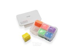 Краски гуашевые "Jelly Cup.Glow in the dark. Bright color" набор 6 цв., 23 мл., кювета, пластиковый футляр HIMI YSF1244