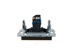 Розетка IEK Brite BR-K10-2-K45 (темная бронза)