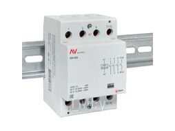 Контактор модульный КМ 40А 4NO 230В АС (3 мод.) AVERES EKF km-av-3-40-40-230V