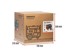 Генератор бензиновый DAEWOO GDA 7500DPLi-3