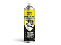 Пенный очиститель для стёкол и пластика, 400 мл. NANOPROTECH NPGPO0023