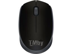 Мышь Logitech Wireless M171, черный-серый, 910-004643