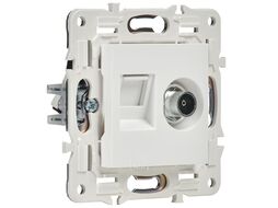 Розетка IEK Skandy SK-AK20-1-K01 (белый)