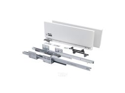 Система ящиков L-400 H=175 с доводчиком ДСП16мм белый SLIMBOX 50814