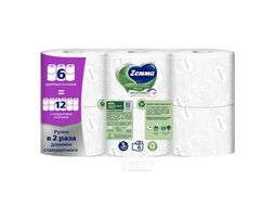 Туалетная бумага (без втулки), 3 слоя, 6 рул. Natural Comfort Smart Zemma