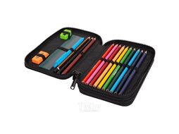 Пенал-книжка на 2 отд. "Hobby" полиэстер, с наполнением CoolPack F066929