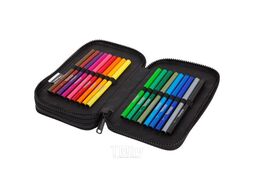 Пенал-книжка на 2 отд. "Hobby" полиэстер, с наполнением CoolPack F066929