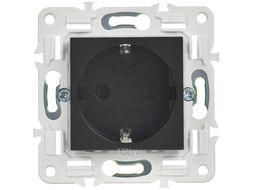 Розетка IEK Skandy SK-R14-16-K02 (черный)