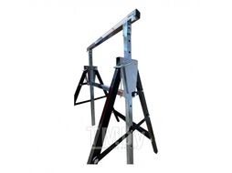 Подставка металлическая рабочая (козел) с регулировкой высоты H800-1300мм., мах 200кг H-D 29404