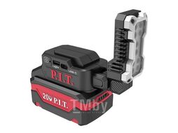 Фонарь аккум., 20В, 5Вт/2,5Вт, 400/200Лм, LED, рег. 270/180, USB/Type-C PIT PWL20H-5A SOLO