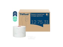 Бумага туалетная Комфорт TP6 в миди-рулонах 100м, 2-сл. Tellus 127531