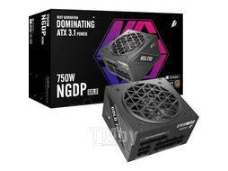 Блок питания 750Вт, 1stPlayer NGDP Gold, HA-750BA4, 80 Plus Gold, APFC, ATX