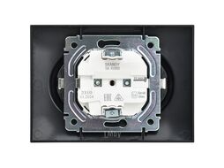 Розетка IEK Skandy SK-R21-16-K02-F (черный)