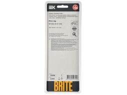 Рамка для выключателей и розеток IEK Brite BR-M32-M-01-K49 (металл/латунь)