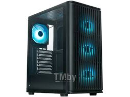 Корпус XASTRA A409 4ARGB Black (A409-4FC12A-UC), без БП, ATX