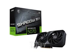 Видеокарта GeForce RTX 5070, 12Gb GDDR7 192bit, MSI RTX 5070 12G SHADOW 2X OC, RTL