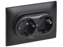 Розетка IEK Skandy SK-R24-16-K02-F (черный)
