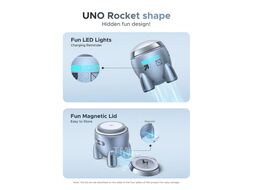 Беспроводное зарядное устройство Ugreen W713 Light Blue (65300)