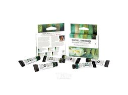 Краски акварельные Jean Haines "Green With Envy" набор 6 цветов, 5мл., тубы Daniel Smith DS285610346