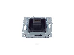 Розетка IEK Brite BR-H10-K35 (маренго)