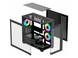 Корпус Ocypus Gamma C52 BK ARGB (Gamma-C52-BKD300XX-GL)