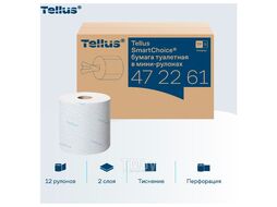 Бумага туалетная Комфорт TP9 SmartChoice в мини-рулонах 118,2м, 2-сл. Tellus 472261