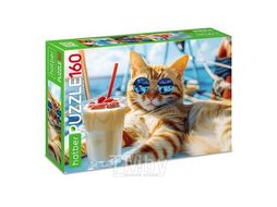 Пазл 160 эл. ECO "Котик на релаксе", 220х330мм Hatber 160ПЗ4_32802