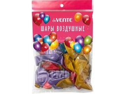 Шар воздушный 30 см, перламутровые цвета, ассорти, deVente 9061662