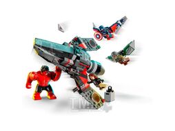 Конструктор Super Heroes Lego 76292 Битва Капитана Америки против Красного Халка