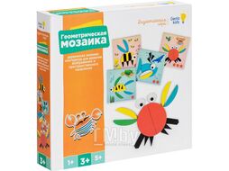Игра настольная обучающая (дидактическая) «Геометрическая мозаика» GENIO KIDS-DIDACTICS WGM