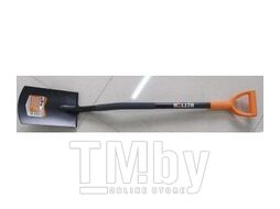 Лопата штыковая Garden SolidM2 (закругленная, стальной черенок, сварное соединение Ritter RG11012012