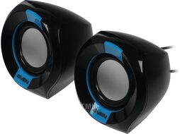 Акустика Sven 150 2.0 5Вт, 100-20000Ghz, Пластик, Black-Blue