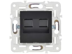 Розетка IEK Skandy SK-K20-1-K02 (черный)