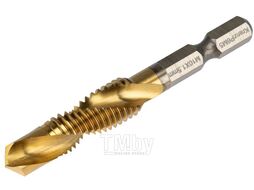 Сверло-метчик М10, Р6М5 ТИТАН KRANZ KR-91-0698