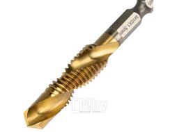 Сверло-метчик М10, Р6М5 ТИТАН KRANZ KR-91-0698