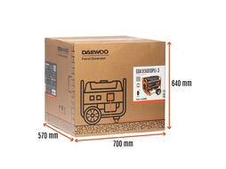 Генератор бензиновый DAEWOO GDA 9500DPLi-3