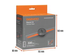 Катушка с ножами для триммера DAEWOO DABC 12F