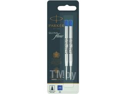 Стержни шариковые, НАБОР 2 шт., линия 1 мм, синие PARKER 170381