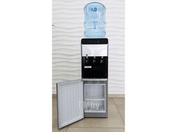 Кулер для воды Ecotronic V43-LE (серебристый/черный) нагрев, охлаждение, шкафчик