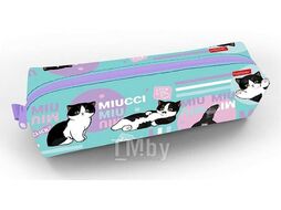 Пенал мягкий прямоугольный 210х50х60 "Мяуччи", полиэстер Hatber NPk_61151