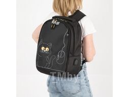 Школьный рюкзак Ecotope Kids Кот 057-22003/1-30-CLR