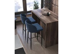 Стул барный Stool Group Оскар MC11B (вельвет/сине-зеленый)