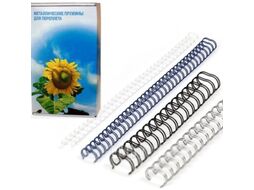 Пружины для переплета Office Kit D6.4 мм (1/4) / OKPM14B (100шт, черный)
