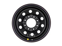 Диск усиленный Ford F250 стальной черный 8x170 9xR17 d124.7 ET0 OFF-ROAD Wheels 1790-870124BL-0