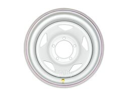 Диск усиленный УАЗ стальной белый 5x139,7 8xR16 d110 ET-25 (треуг.) OFF-ROAD Wheels 1680-53910WH-25A15