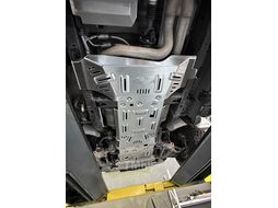 Защита радиатора, картера, РК, КПП для Dodge RAM 1500 TRX 6.2T бенз., алюм. 8 мм (2 места) Falcon 8119492584