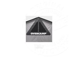 Палатка на крышу автомобиля OVERCAMP MEDIUM тент карбон, лестница 215 мм AUTOHOME OGY/02