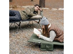 Раскладушка XJC04 NEW 190х70х38 см, до 155 кг, зеленая Naturehike NH19JJ006-DGRS
