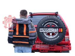 Сумка для вещей на запасное колесо черная TELAWEI RearTyreBagPL