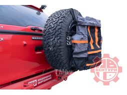 Сумка для вещей на запасное колесо черная TELAWEI RearTyreBagPL